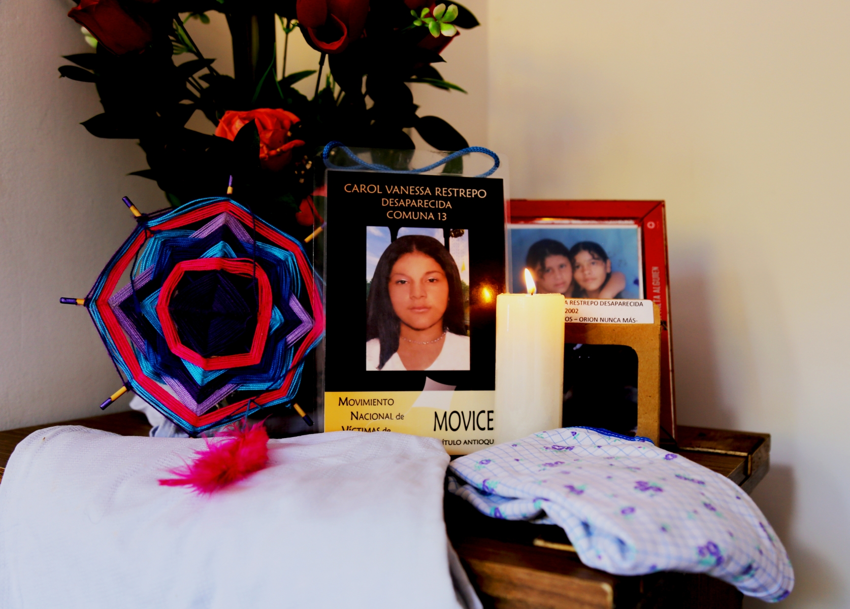 Carol Vanesa Restrepo: Desaparecida el 25 de Octubre de 2002 en la Comuna 13 de Medellín.