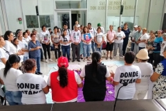 Acto simbólico 'Te seguimos buscando', Barranquilla (Atlántico)