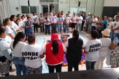 Acto simbólico 'Te seguimos buscando', Barranquilla (Atlántico)
