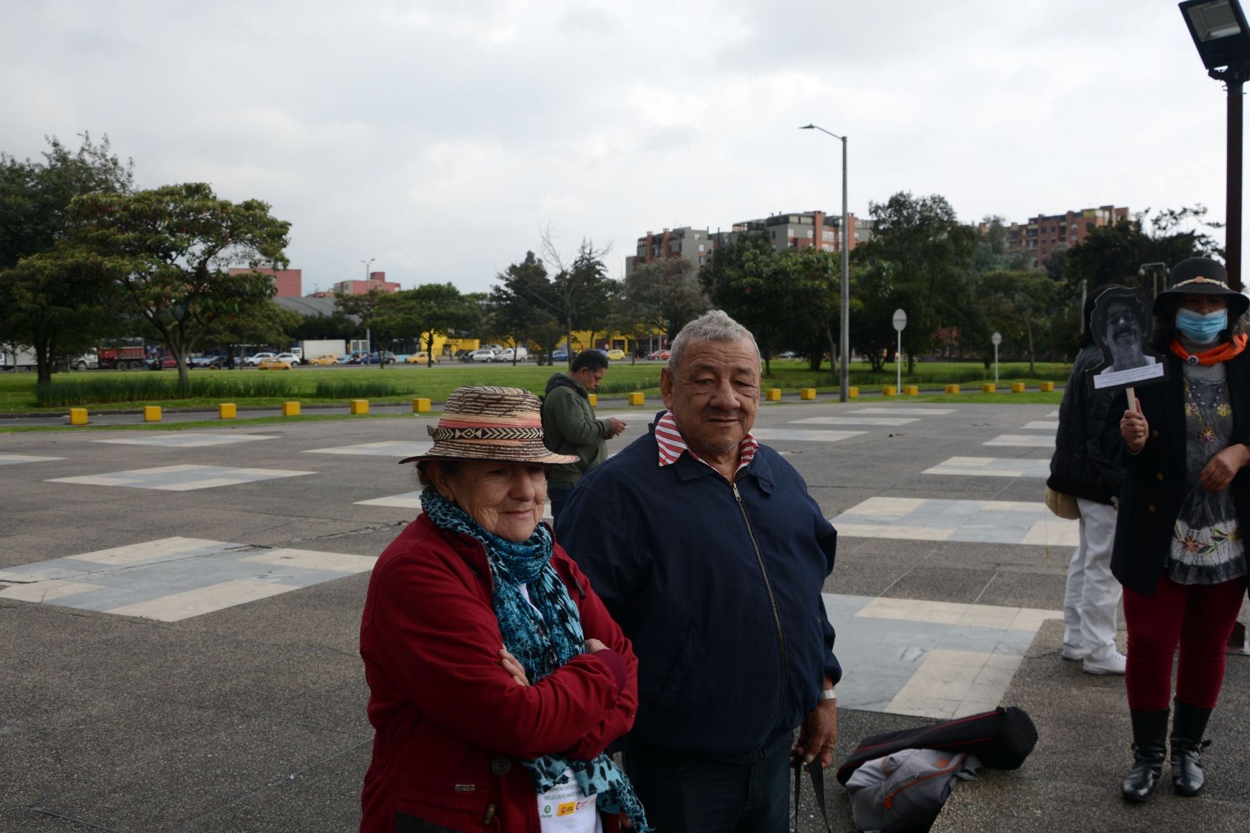 Plantón por nuestros desaparecidos, Bogotá