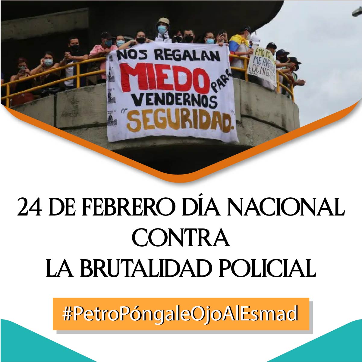 24 de febrero, día nacional contra la brutalidad policial