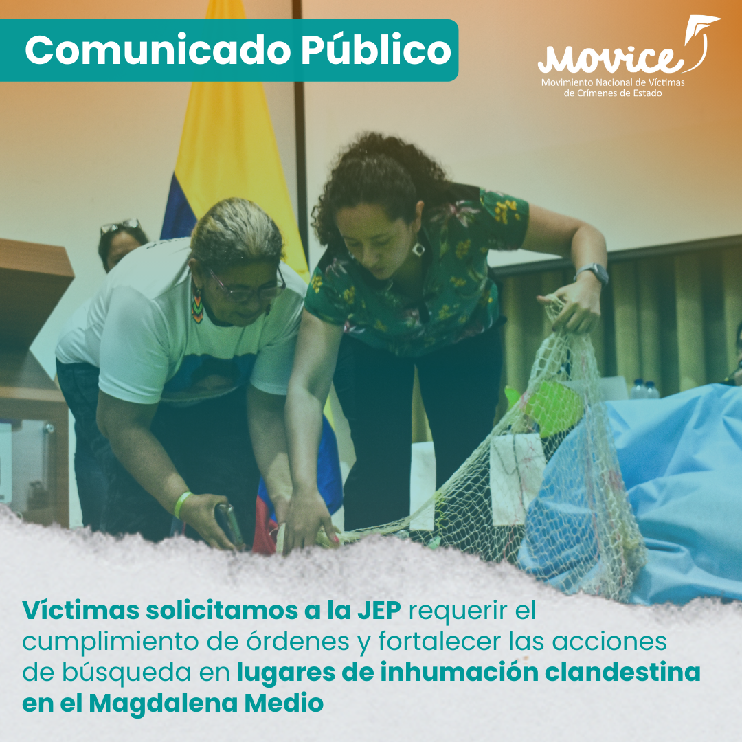 Víctimas solicitamos a la JEP requerir el cumplimiento de órdenes y fortalecer las acciones de búsqueda en lugares de inhumación clandestina en el Magdalena Medio