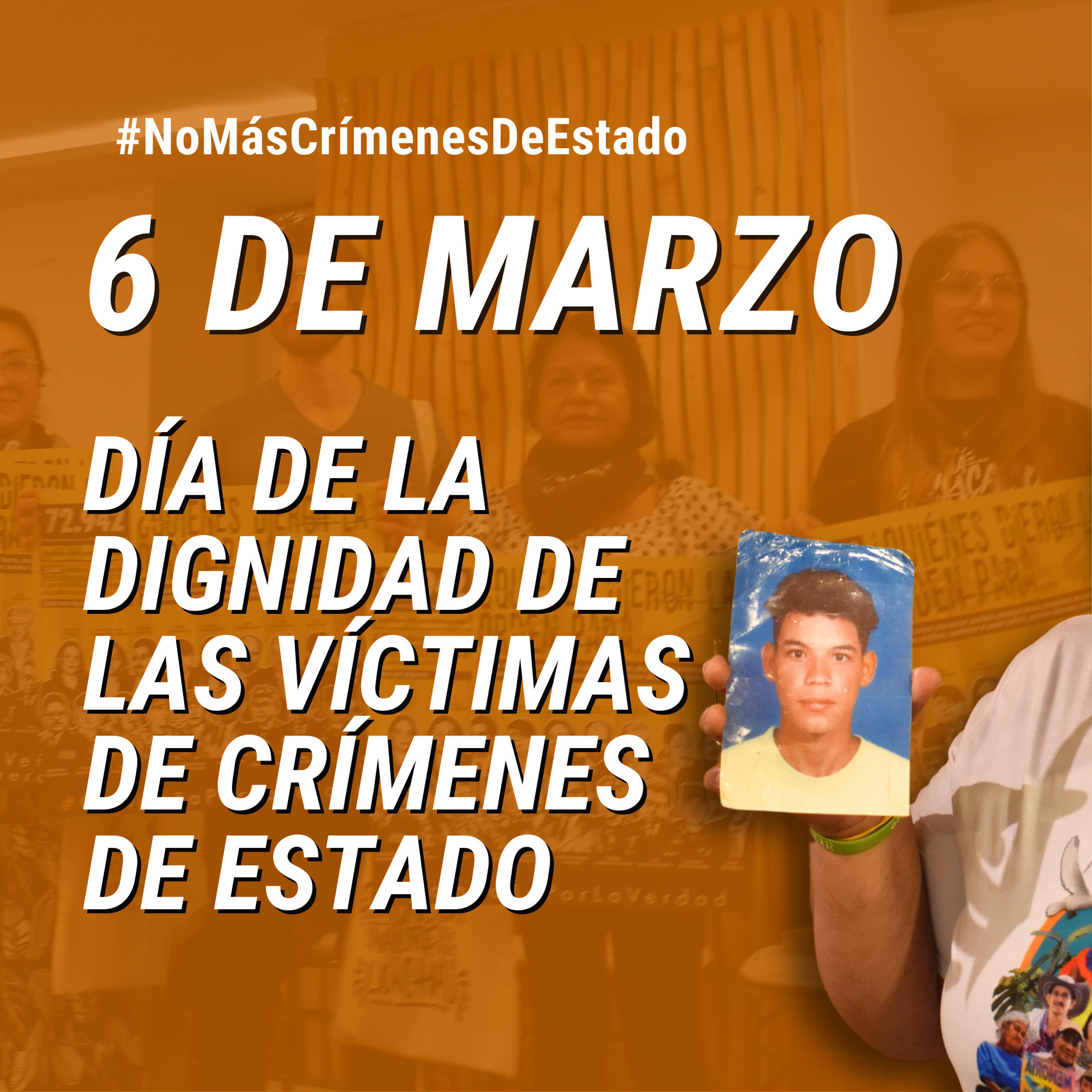 Comunicado de el movimiento Nacional de víctimas de crímenes cometidos por agentes estatales para el día de la dignidad de las víctimas de crímenes de estado